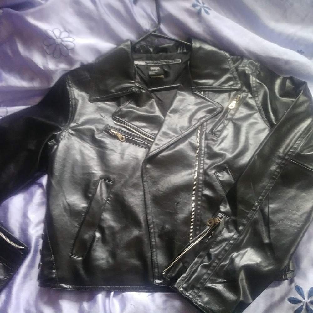 Faux leather jacket brand new